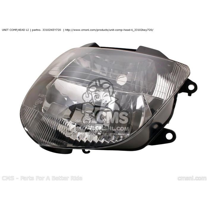 CMS シーエムエス UNIT COMP，HEAD LI FES125 PANTHEON 2000 (Y) ENGLAND / MKH 2002 (2) HONDA ホンダ ヘッドライト 灯火類 電装系 | ブランド登録なし