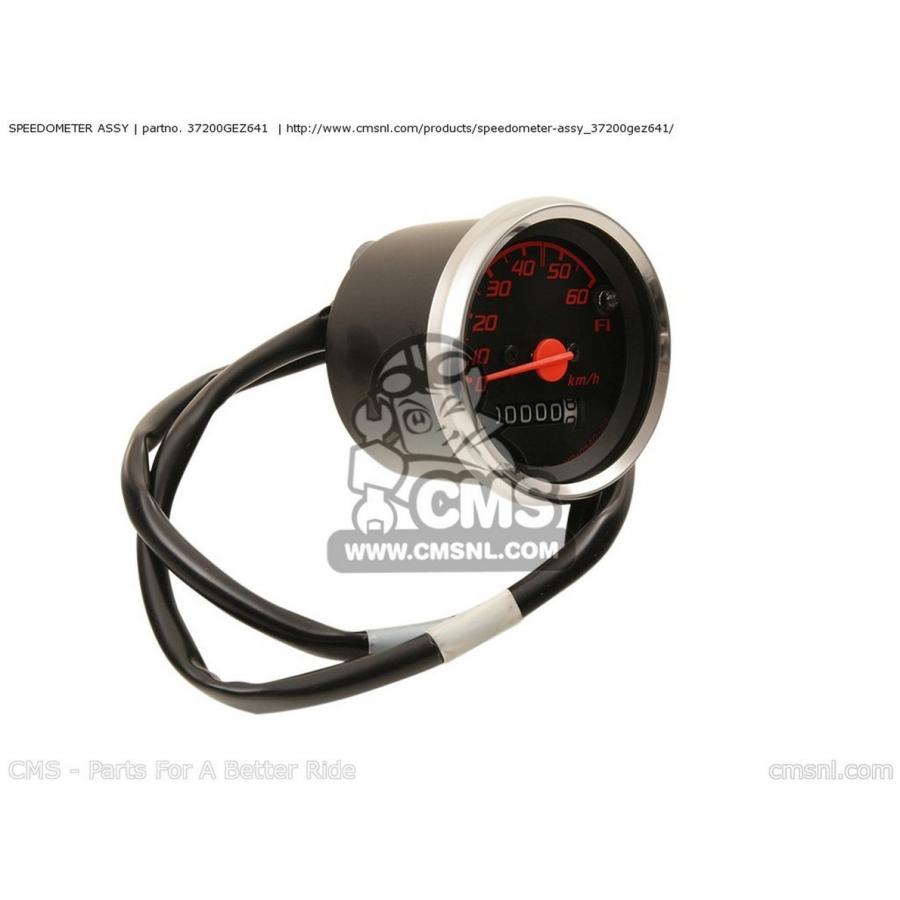 CMS シーエムエス SPEEDOMETER ASSY NPS50 ZOOMER (5) EUROPEAN DIRECT SALES / KPH (6) FRANCE CMF HONDA ホンダ スピードメーター 電装系_3