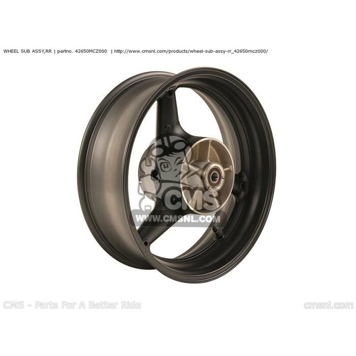 CMS シーエムエス WHEEL SUB ASSY，RR HONDA ホンダ ホイール ホイール関連 足回り