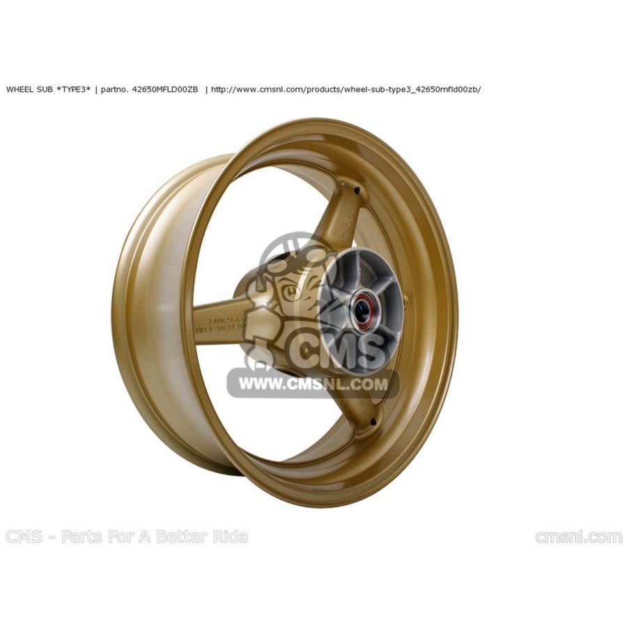 CMS シーエムエス WHEEL SUB *TYPE3* HONDA ホンダ ホイール ホイール関連 足回り