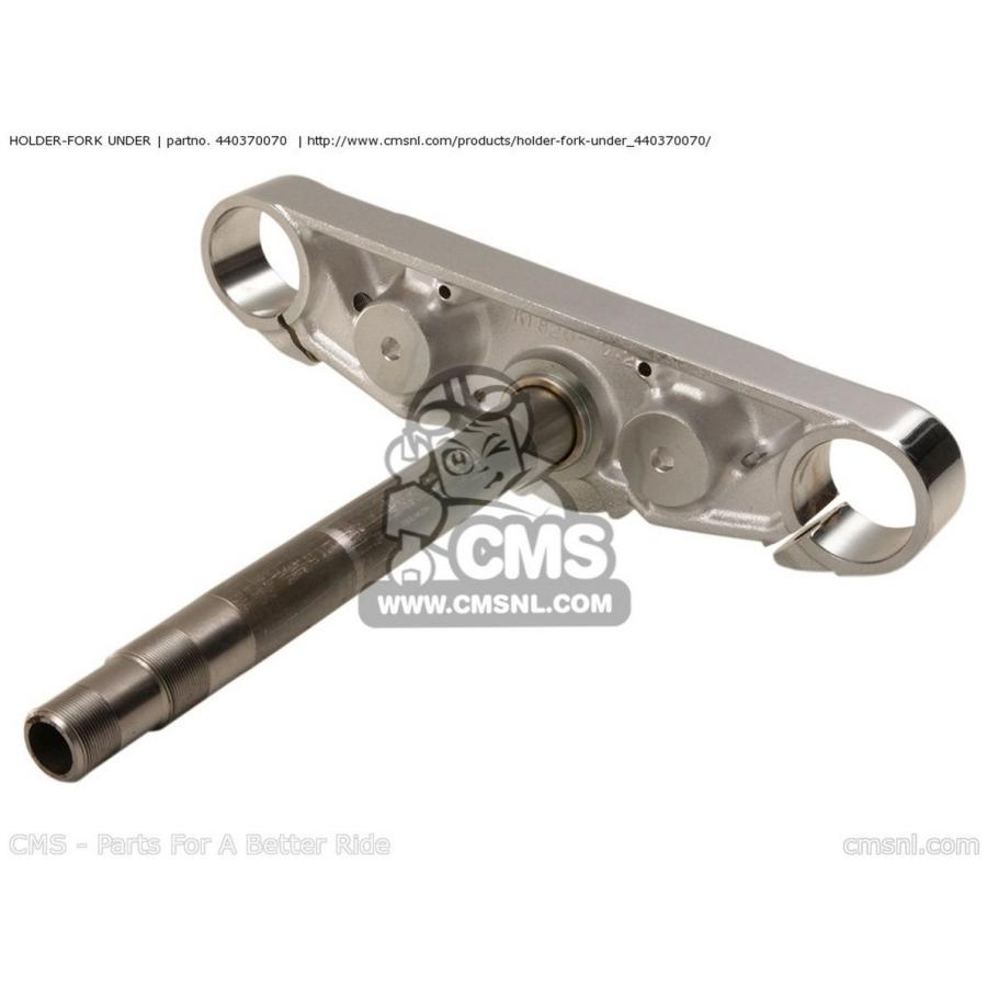 CMS シーエムエス HOLDER-FORK UNDER VN900CAF VULCAN 900 CUSTOM 2010 USA VN900CBF 2011 KAWASAKI カワサキ トリプルツリー・ステム・アンダーブラケット