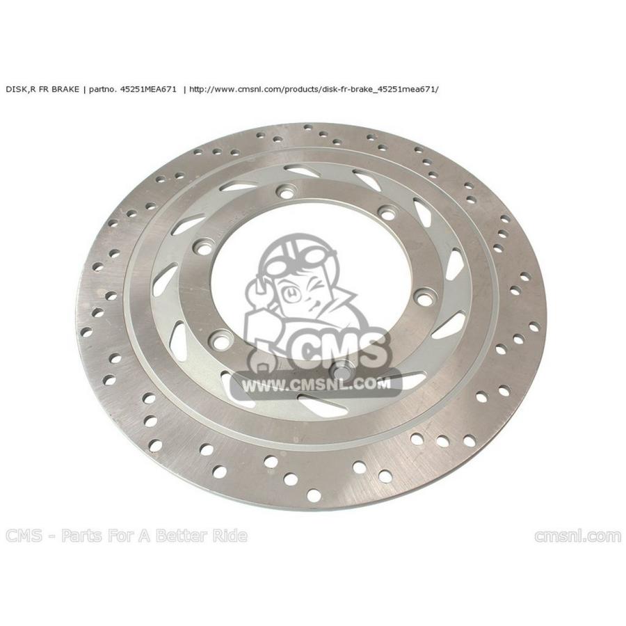 CMS CMS:シーエムエス DISK，R FR BRAKE