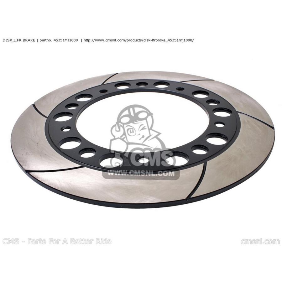 ブックさま専用 CMS シーエムエス DISK，L.FR.BRAKE CBX750P2 2001 (1) GEN EXPORT
