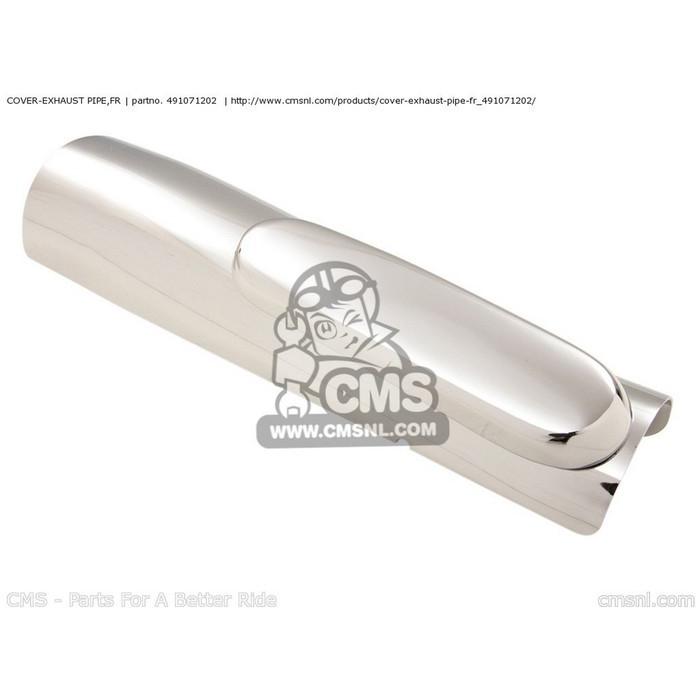 CMS シーエムエス COVER-EXHAUST PIPE，FR VN1600B6F VULCAN 1600 MEANSTREAK 2006 USA CALIFORNIA CANADA VN1600B7F 2007 VN1600B8F 2008 VN1600F6F マフラー
