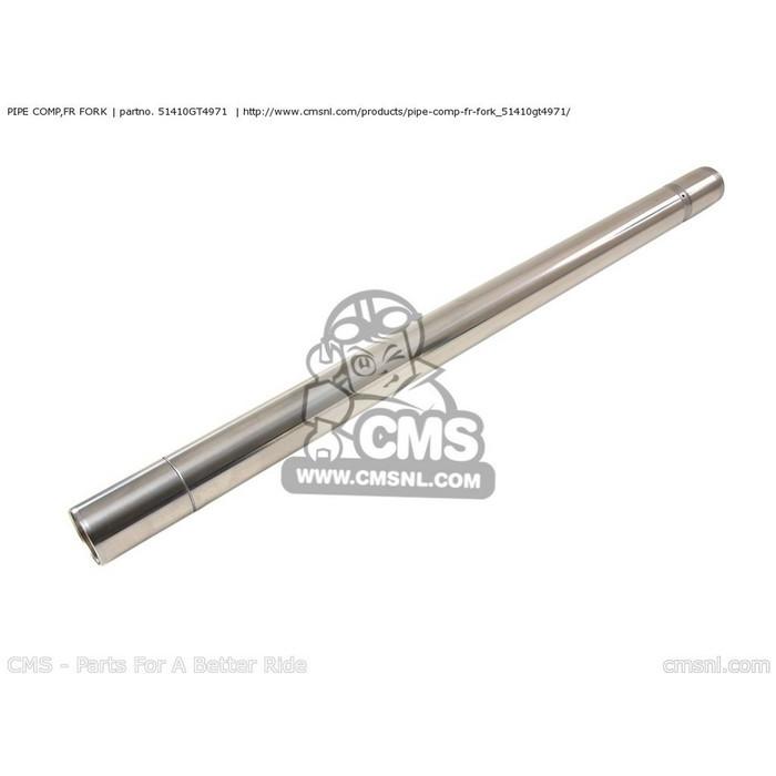 CMS シーエムエス PIPE COMP，FR FORK NSR50R (4) USA HONDA ホンダ インナーチューブ サスペンション 足回り