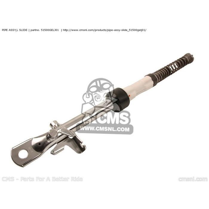 CMS シーエムエス PIPE ASSY，L SLIDE HONDA ホンダ フロントフォーク サスペンション 足回りの画像