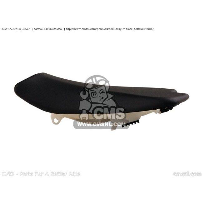 CMS シーエムエス SEAT-ASSY，FR，BLACK KAWASAKI カワサキ シート シート関連 外装_2