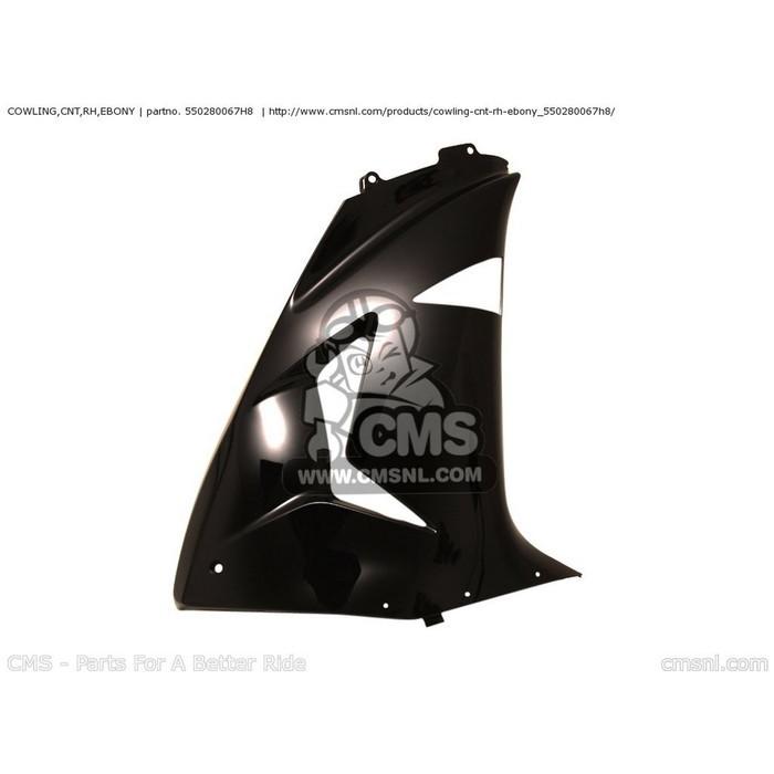 CMS シーエムエス COWLING，CNT，RH，EBONY ZX1000D6F NINJA ZX10R USA CALIFORNIA CANADA ZX1000D7F KAWASAKI カワサキ サイドカウル・サイドカバー 外装 | ブランド登録なし