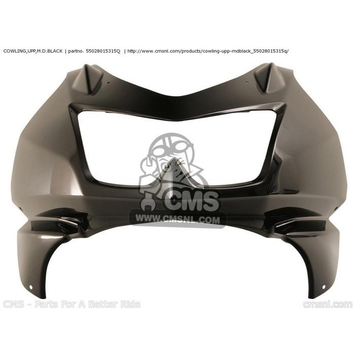 CMS シーエムエス COWLING，UPP，M.D.BLACK EX250J9F NINJA 250R 2009 USA KAWASAKI カワサキ アッパーカウル・フロントカウル カウル関連 外装_1
