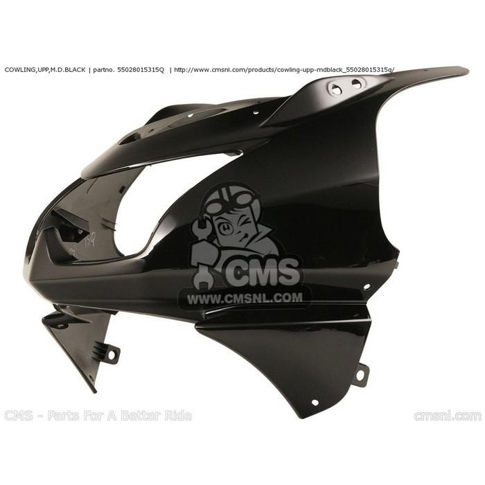 CMS シーエムエス COWLING，UPP，M.D.BLACK EX250J9F NINJA 250R 2009 USA KAWASAKI カワサキ アッパーカウル・フロントカウル カウル関連 外装_2