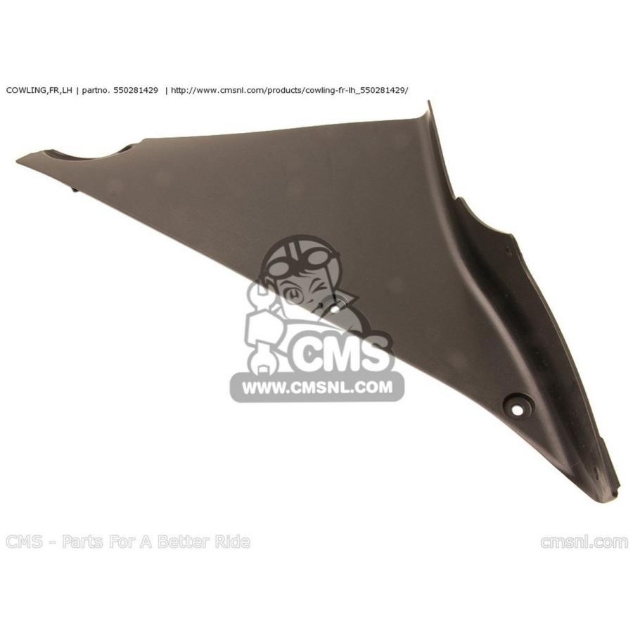 CMS シーエムエス COWLING，FR，LH ZX1200B2 ZX12R USA CALIFORNIA CANADA ZX1200B3 ZX1200B4 KAWASAKI カワサキ サイドカウル・サイドカバー カウル関連 外装の画像