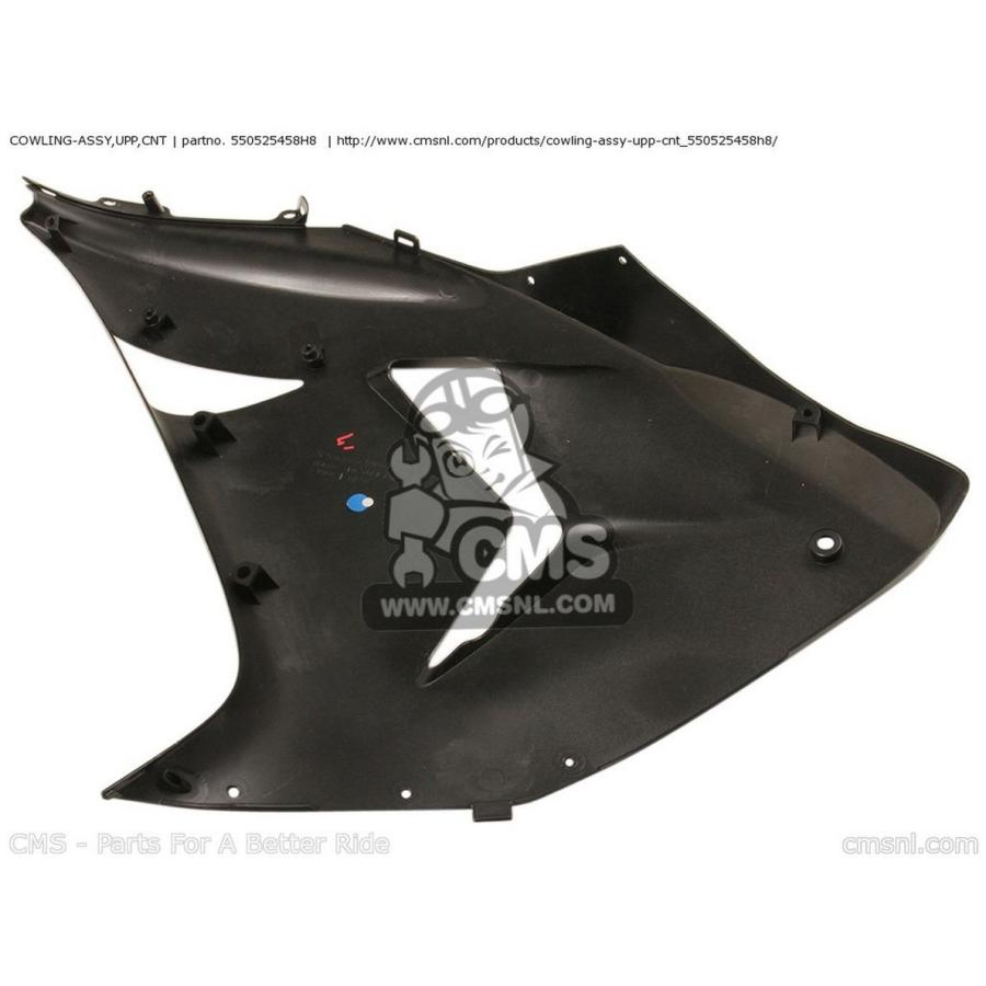 CMS シーエムエス COWLING-ASSY，UPP，CNT ZX1000D7FA NINJA ZX10R USA CALIFORNIA CANADA KAWASAKI カワサキ サイドカウル・サイドカバー カウル関連 外装 | ブランド登録なし | 02