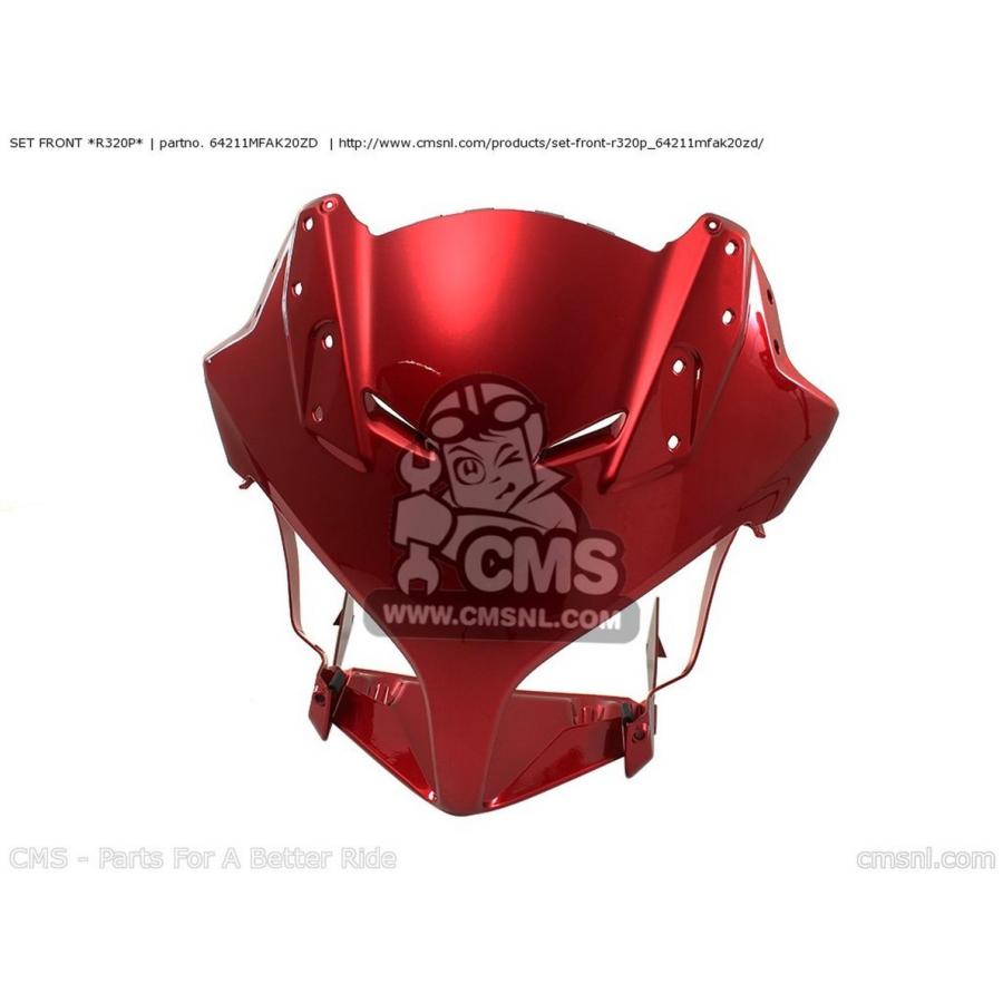 CMS シーエムエス SET FRONT *R320P* CBF1000 2009 (9) FRANCE / CMF CBF1000A ENGLAND ABS MKH EUROPEAN DIRECT SALES CBF1000S IRELAND 2010 (A) CBF1000T