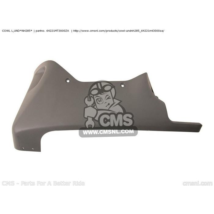 ブランド登録なし - CMS シーエムエス COWL L，UND*NH285* ST1100 PANEUROPEAN 2000 (Y) EUROPEAN DIRECT SALES ST1100A FRANCE / ABS HONDA ホンダ アンダーカウル ボンネットかかわり合い 車、バイク、自転車-バイク-外装パーツ