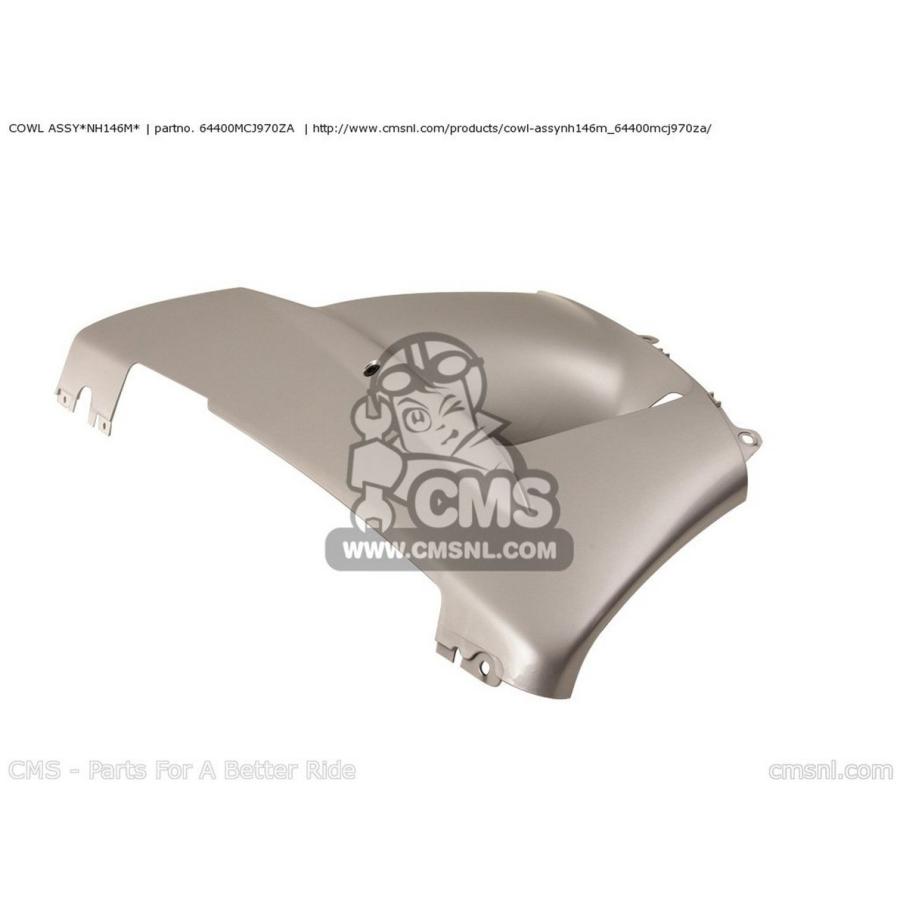 CMS シーエムエス COWL ASSY*NH146M* CBR900RR FIREBLADE (1) ENGLAND HONDA ホンダ アンダーカウル カウル関連 外装_3