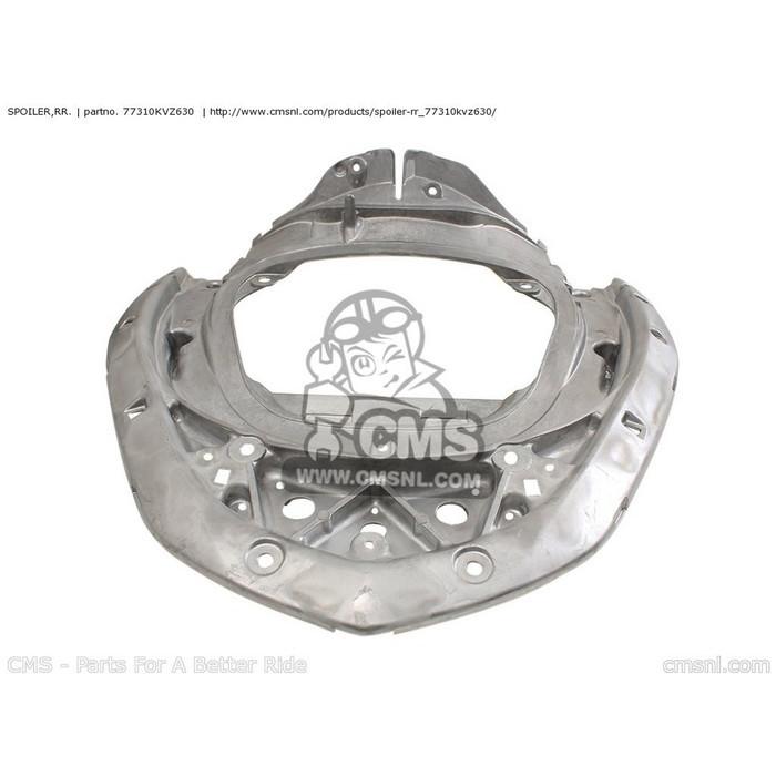 CMS シーエムエス SPOILER，RR. NSS250A (8) EUROPEAN DIRECT SALES / ABS FRANCE CMF JAZZ NSS250A8 NSS250S STD REFLEX NSS250S8 HONDA ホンダ シート関連