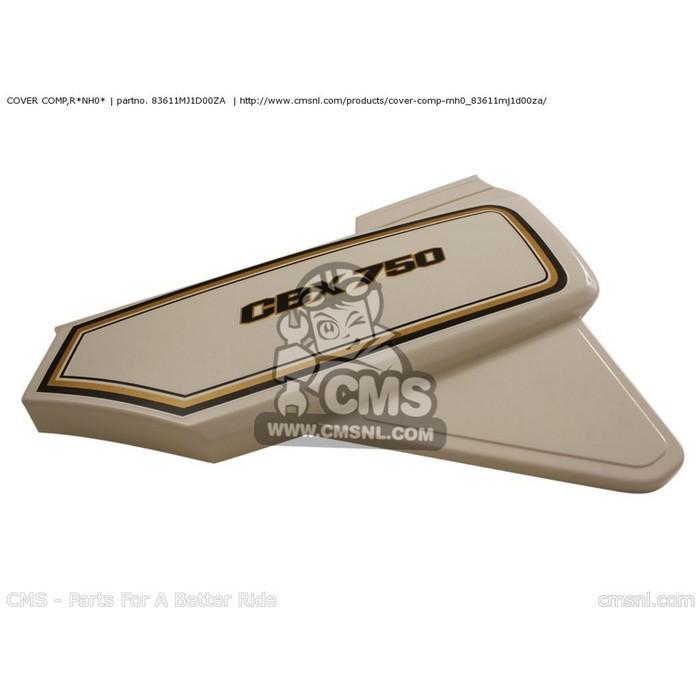 CMS シーエムエス COVER COMP，R*NH0* CBX750P2 2001 (1) GEN EXPORT / KPH TYPE 4 PLR GENERAL MK 2 PLB 3 MOT 5 6 MOROCCO BLA PERU PERUMK HONDA ホンダ