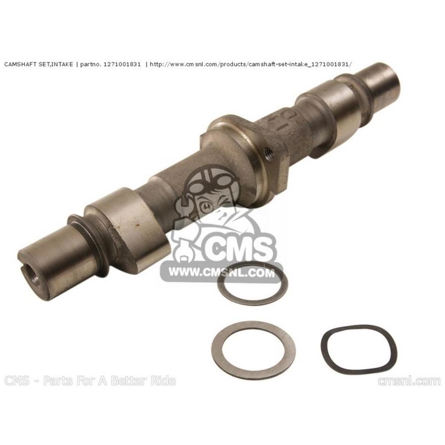 CMS シーエムエス CAMSHAFT SET，INTAKE GS500F 2004 (K4) USA (E03) 2005 (K5) 2006 (K6) 2007 (K7) 2008 (K8) 2009 (K9) SUZUKI スズキ カムシャフト