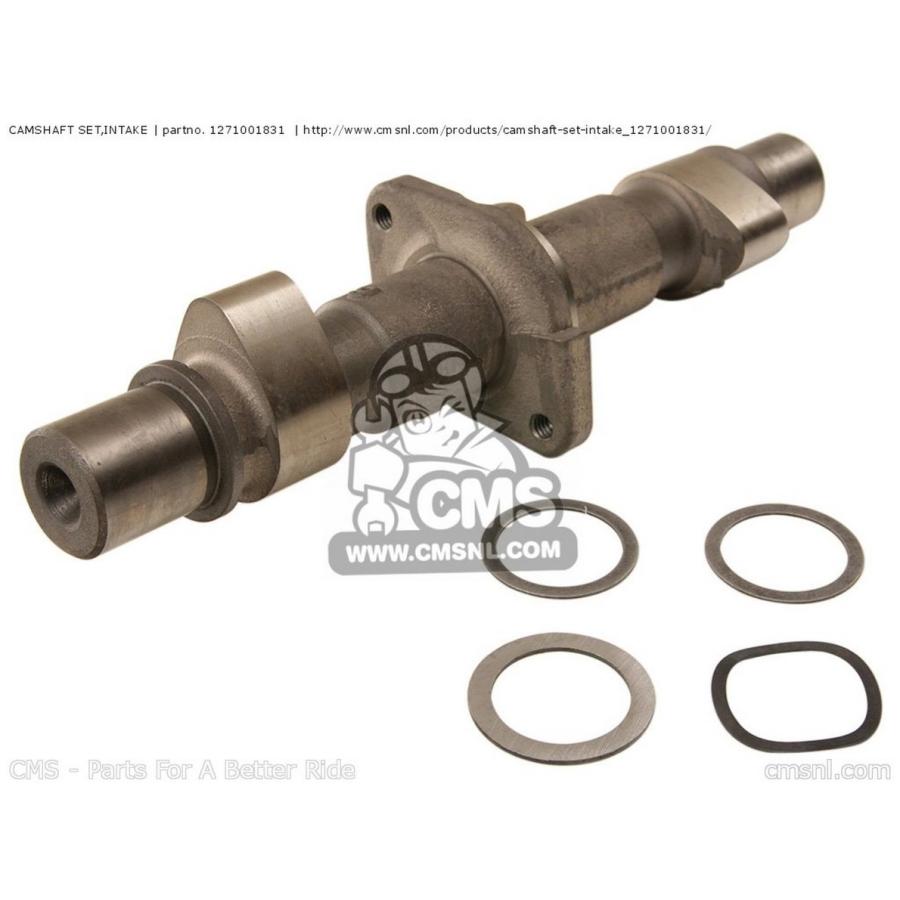 CMS シーエムエス CAMSHAFT SET，INTAKE GS500F 2004 (K4) USA (E03) 2005 (K5) 2006 (K6) 2007 (K7) 2008 (K8) 2009 (K9) SUZUKI スズキ カムシャフトの画像