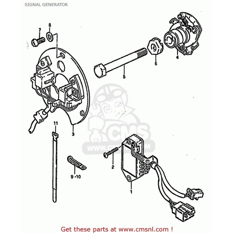 CMS シーエムエス (32900-45120) IGNITER UNIT GS1000 1982 (Z) USA (E03) GS1100E 1983 (D) GS1100ES GS1100S GS750A GS750E GS750T SUZUKI スズキ 点火系_1