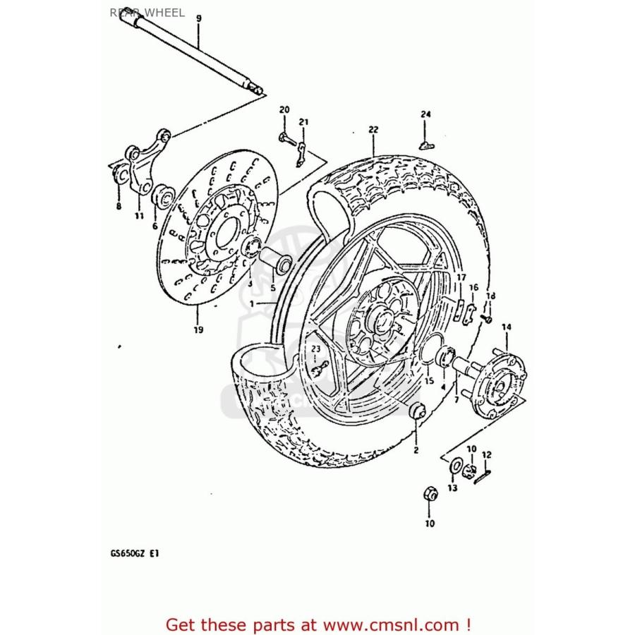 専用ページ CMS シーエムエス (64680-45113) JOINT ASSEMBLY，REAR HUB DRUM