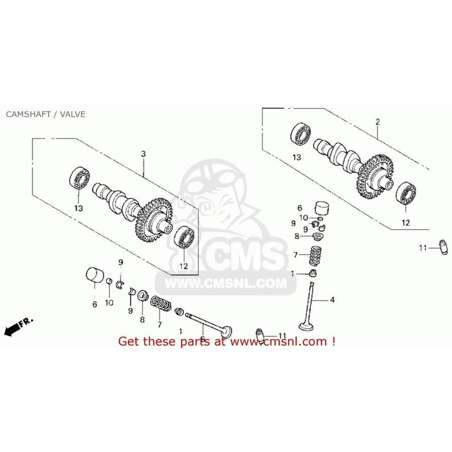 2021年新作 CMS CMS:シーエムエス CAMSHAFT-VALVE,FR VN1500E6 VULCAN 1500 CLASSIC 2003 USA CALIFORNIA CANADA CMS CMS:シーエムエス CAMSHAFT-VALVE,INTAKE