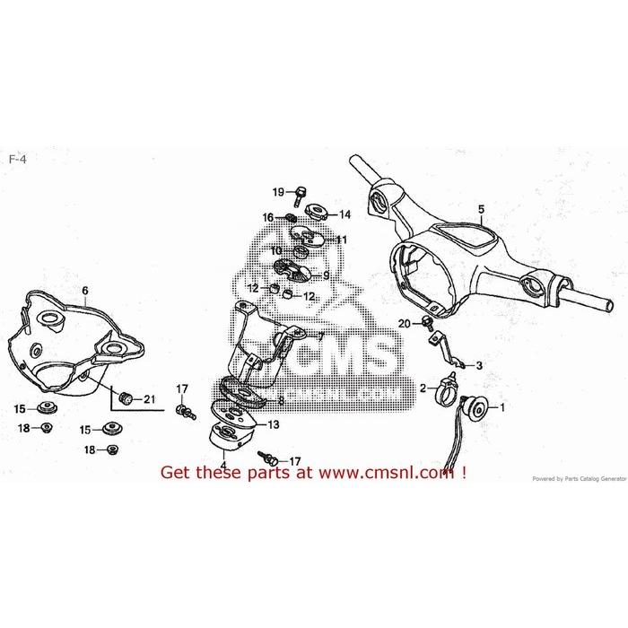 CMS シーエムエス HANDLE COMP*Y141* (JDM) C50CM C50D C50S C50ST (5) JAPAN AA01-150 (7) AA01-160 HONDA ホンダ その他、ハンドル ハンドツール