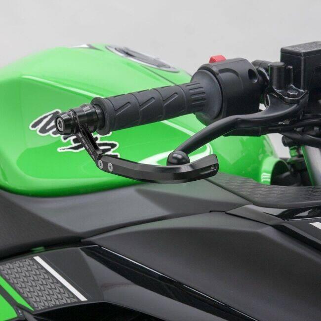 ZETA RACING ジータ レーシング レバーガード【汎用】 カラー：ブラック KAWASAKI カワサキ SUZUKI スズキ レバーガード ハンドル_3