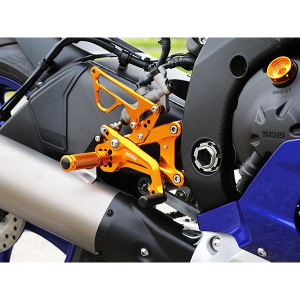 BABYFACE ベビーフェイス ステップキット カラー：ブラック YZF-R6 