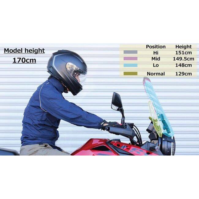 KIJIMA（キジマ） フロントスクリーンキット ADVタイプ Vストローム250
