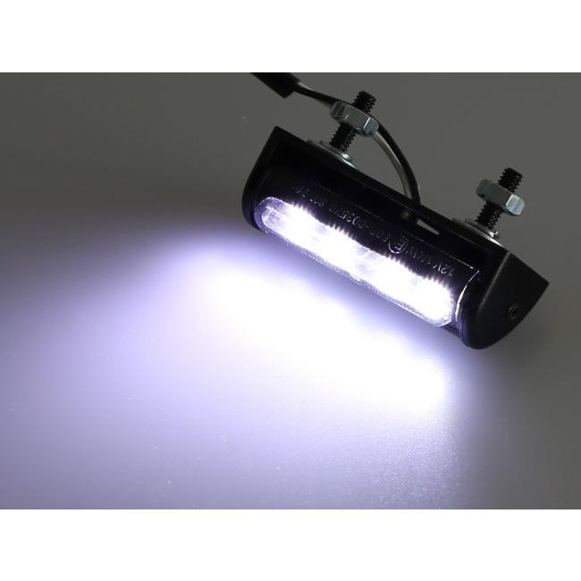 KIJIMA（キジマ） 角度調整式LEDライセンスランプ ボルト留め 12V車
