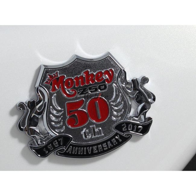 ホンダ HONDA 【モンキー50周年モデル】サイドカバーセット (パール 