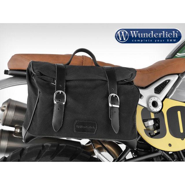 Wunderlich ワンダーリッヒ サイドバック 「レトロ」 カラー：ブラック RnineT /5 Pure Racer Scrambler Urban G/S BMW サイドバッグ 車体用バッグ・ケース | Wunderlich