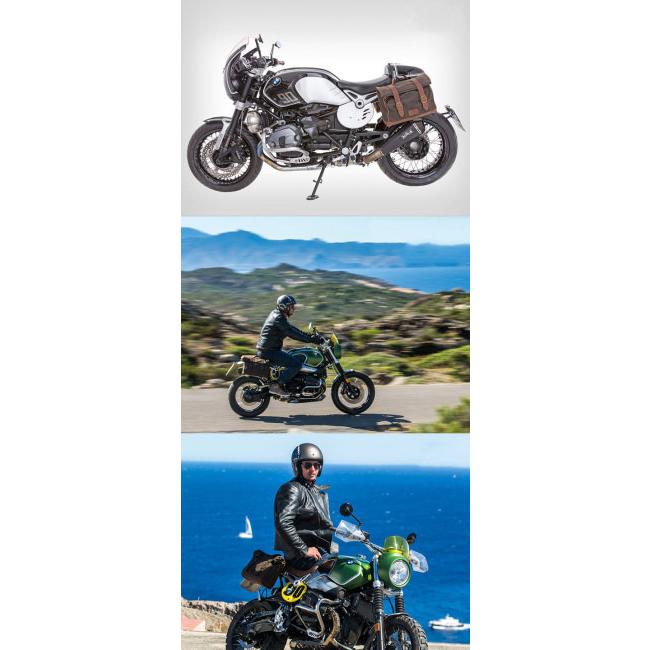 Wunderlich ワンダーリッヒ サイドバック 「レトロ」 カラー：ブラック RnineT /5 Pure Racer Scrambler Urban G/S BMW サイドバッグ 車体用バッグ・ケース | Wunderlich | 09