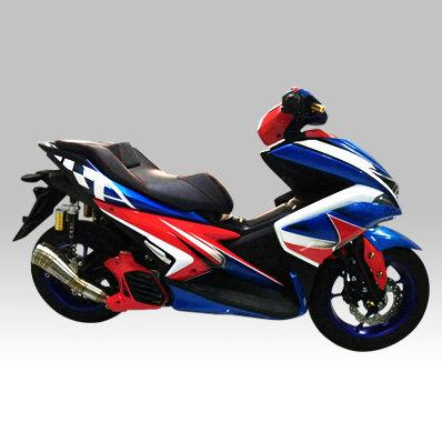 EVO RACING エヴォレーシング AEROX GP フルエキゾーストシステム Aerox YAMAHA ヤマハ フルエキゾーストマフラー マフラー_2