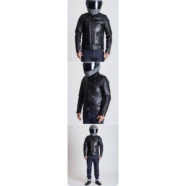 KADOYA カドヤADVJ HEAD FACTORYレザージャケット 3L カドヤ（KADOYA） ADVJ [HEAD FACTORY] ジャケット サイズ：M レザー