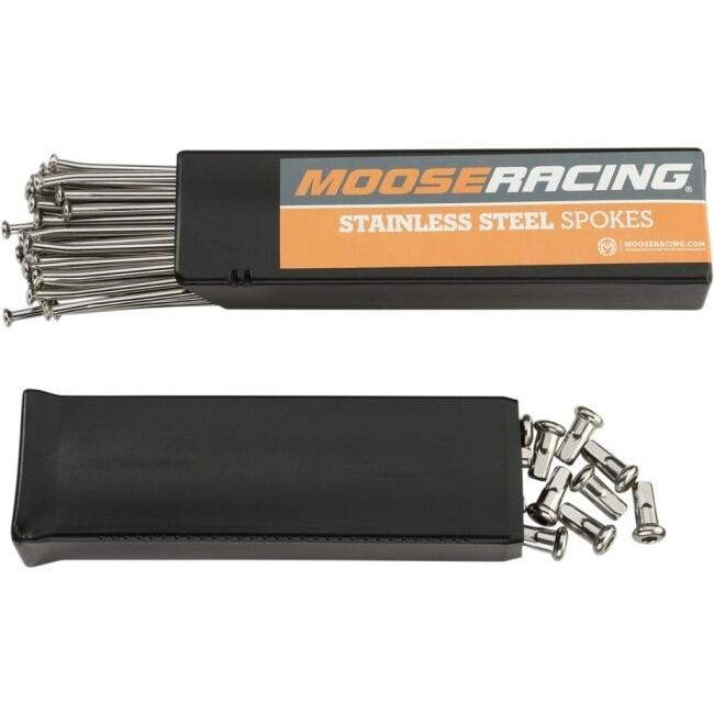 MOOSE RACING ムースレーシング ステンレススポークセット [0211-0044] YAMAHA ヤマハ SUZUKI スズキ KAWASAKI カワサキ スポーク・ニップル ホイール関連の画像