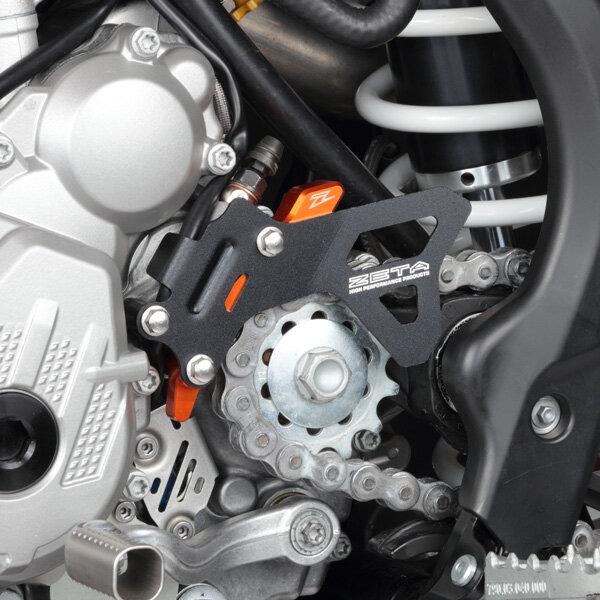 ZETA ジータ ケースセイバー カバー付き 250SX 300EXC 300XC 300XC-W 250SX-F 350SX-F 350XC-F 250EXC-F 350EXC-F 300SX 17-18 KTM スプロケットカバー 外装 | ZETA | 01