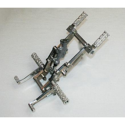 OHNO SPEED オオノスピード ステップキット／タンデムTYPEマスター マスターシリンダー：有 / カラー：ブラック GS1000 SUZUKI スズキ バックステップ ステップ