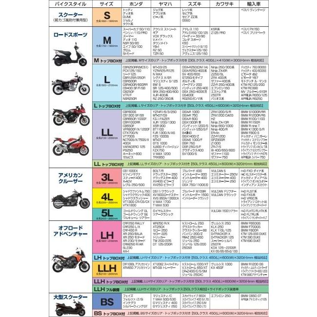 REIT レイト MCP ハイスペックバイクカバー《バイクガード》 【LL】 バイクカバー 保管・盗難防止用品の画像