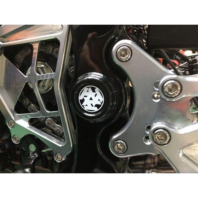 K-FACTORY ケイファクトリー フレームプラグ カラー：スーパーブラック Z900RS CAFE KAWASAKI カワサキ フレームホールキャップ 外装