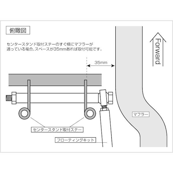 METAL GEAR WORKS METAL GEAR WORKS:メタルギアワークス リヤブレーキフローティングキット カラー：ブラック｜webike｜07