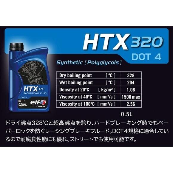 elf エルフオイル 【ケース】HTX-320 RACING BRAKE FLUID DOT4 レーシング ブレーキフルード ブレーキフルード・クラッチフルード ブレーキの画像