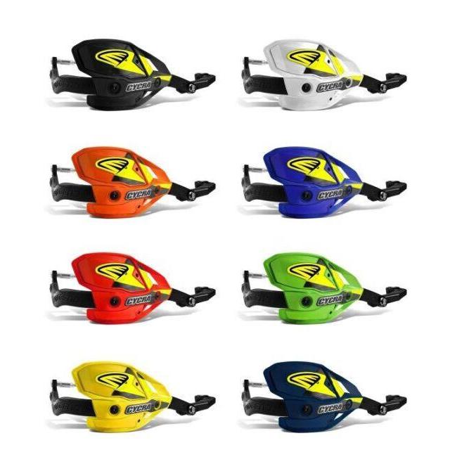 CYCRA サイクラ ウルトラプロベンドハンドガードフルキット (クランプ付) タイプ：HCMマウント大径バー（28.6mm）用 / カラー：ブルー ハンドル周辺パーツ | CYCRA | 01