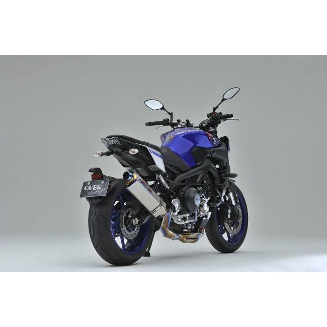 OVER オーヴァー TT-Formula フルチタン 3-1 フルエキゾーストマフラー MT-09 XSR900 YAMAHA ヤマハ マフラーの画像
