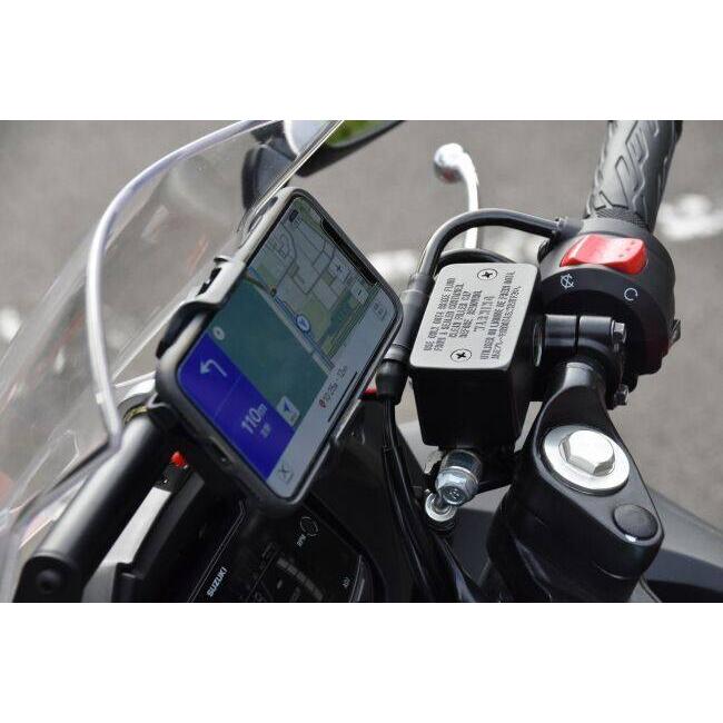 World Walk ワールドウォーク GSX250R専用スマートフォンマウンティングバー GSX250R SUZUKI スズキ マルチバー・マウントバー 電子機器類 | ワールドウォーク | 02