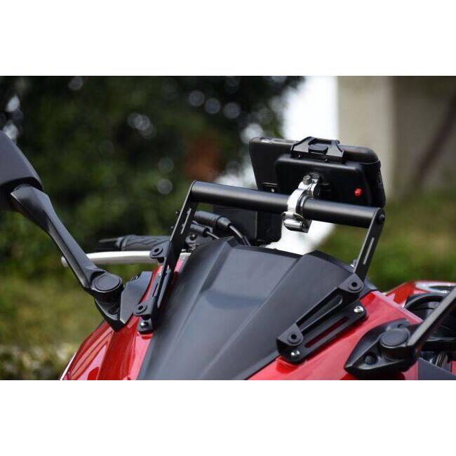 World Walk ワールドウォーク GSX250R専用スマートフォンマウンティングバー GSX250R SUZUKI スズキ マルチバー・マウントバー 電子機器類 | ワールドウォーク | 05