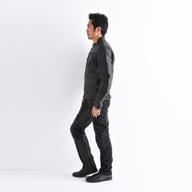 DEGNER（デグナー） 本革デニムガード付きデニムパンツ サイズ：S