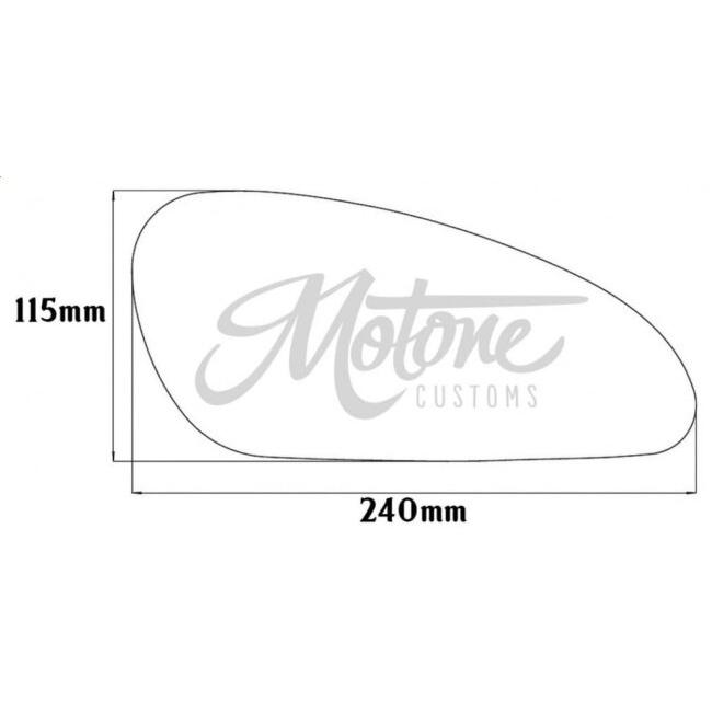 Motone Customs モートーンカスタムズ フューエルタンク ニーパッド