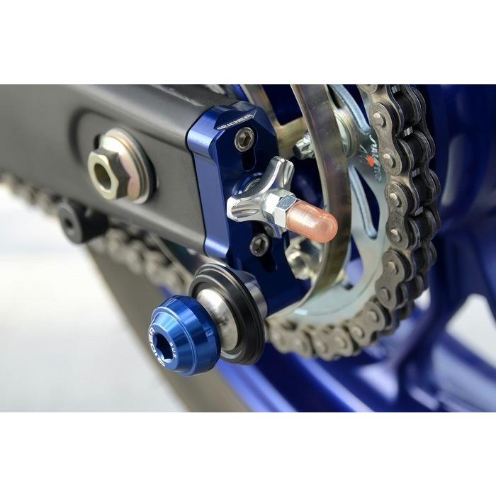 RIDEA リデア スタンドフック M8 カラー：ブルー  NINJA ZX-10R ZX-6R NINJA1000 Z1000 Z800 S1000RR DAYTONA675 フレーム | RIDEA | 01